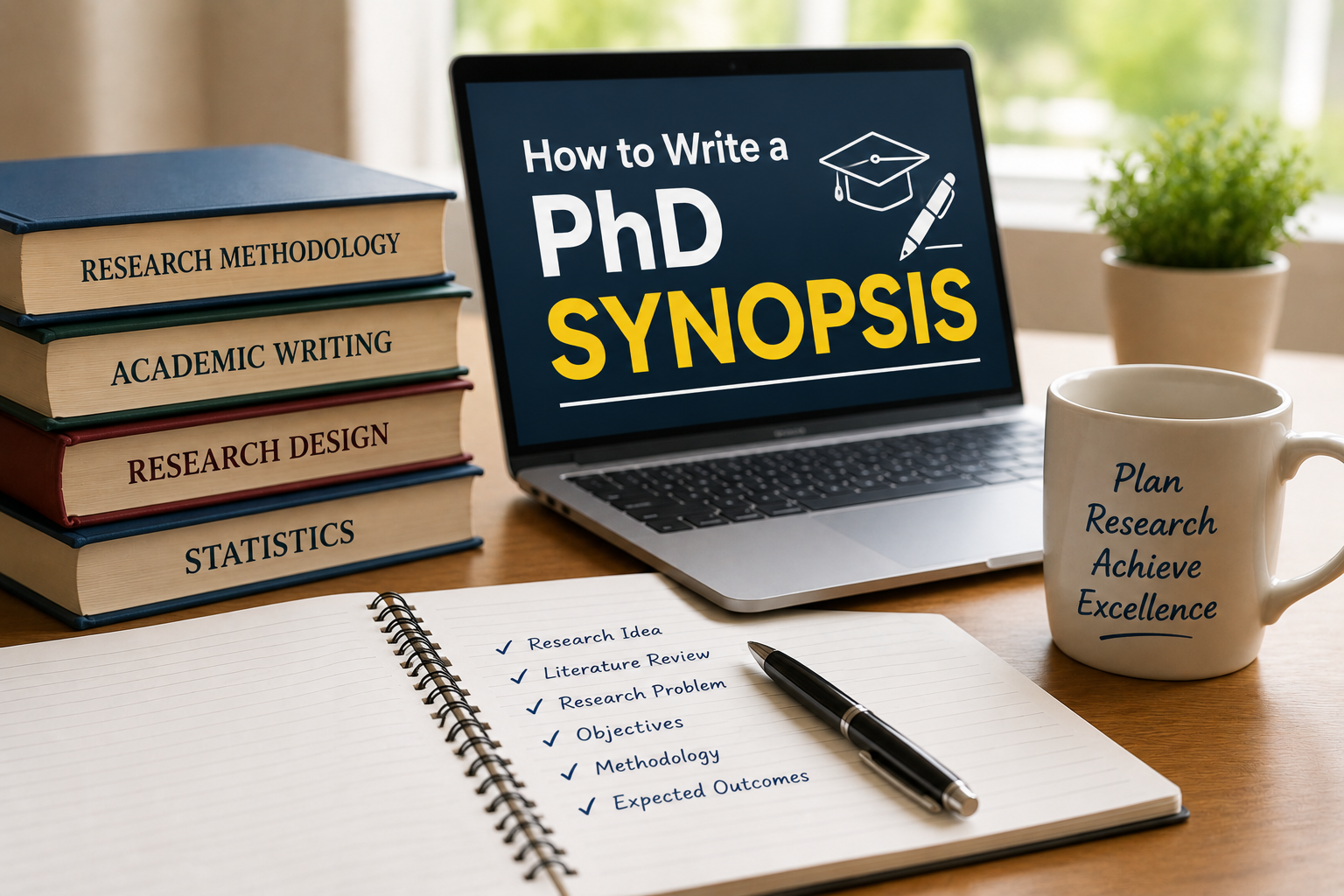 How to Write a PhD Synopsis: A Complete Guide for Research Scholars